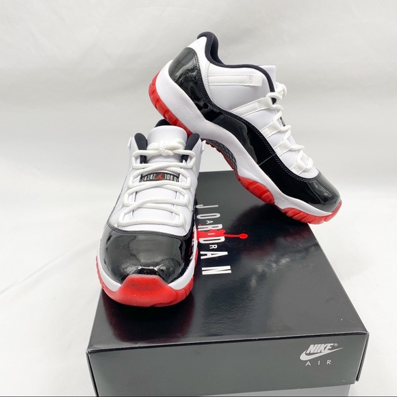 Air Jordan 11 Low White/University Red-IN HAND! - Picture 10 of 16